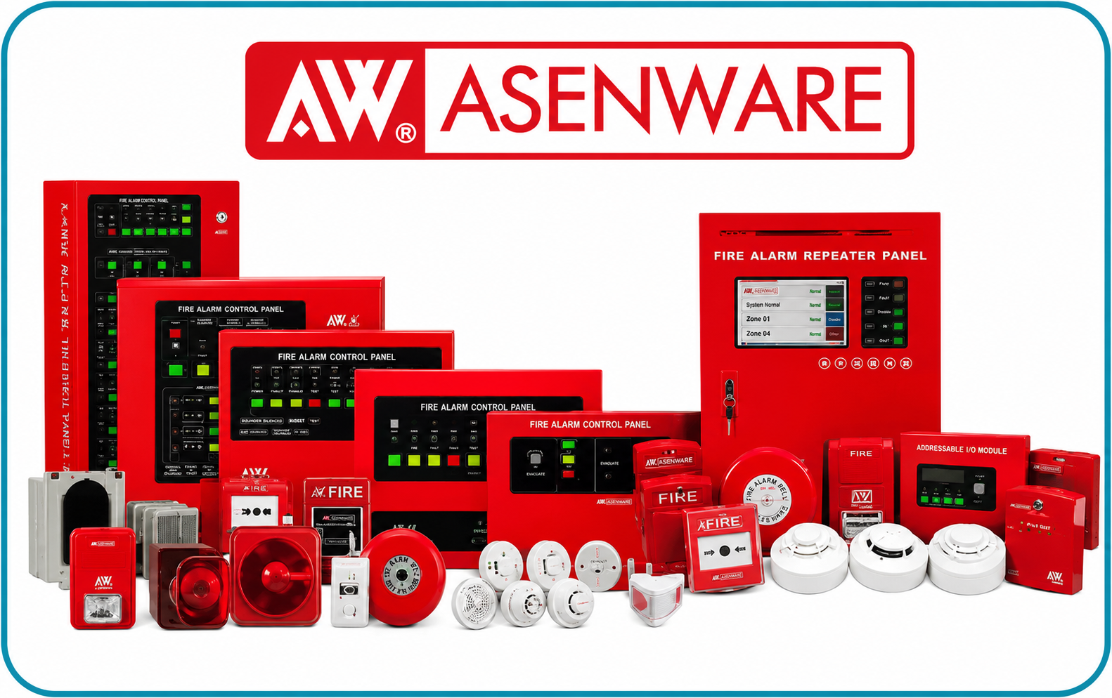 Asenware fire alarm system